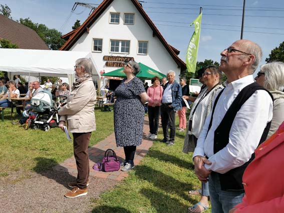 Jubilum in der Windmhle Meien