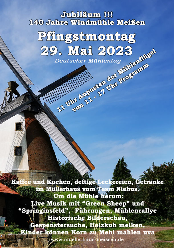 Jubilum in der Windmhle Meien